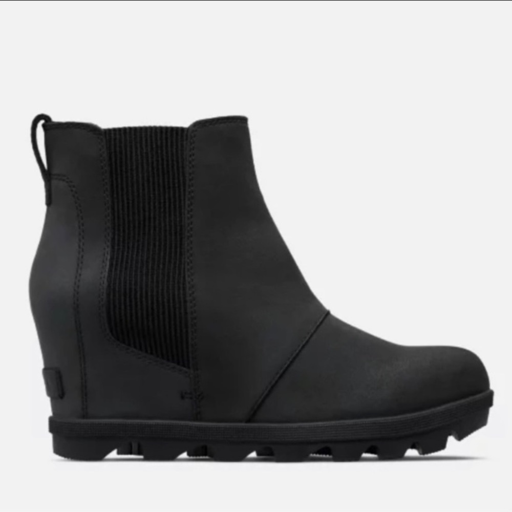 Sorel Women's Joan of Arctic Wedge II Waterproof Chelsea Booties